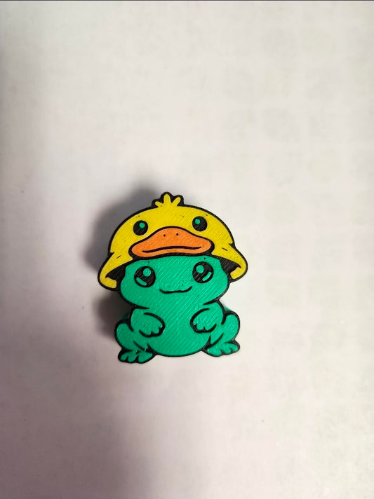 Straw Topper- 3D Printed Cute Frog Straw Topper