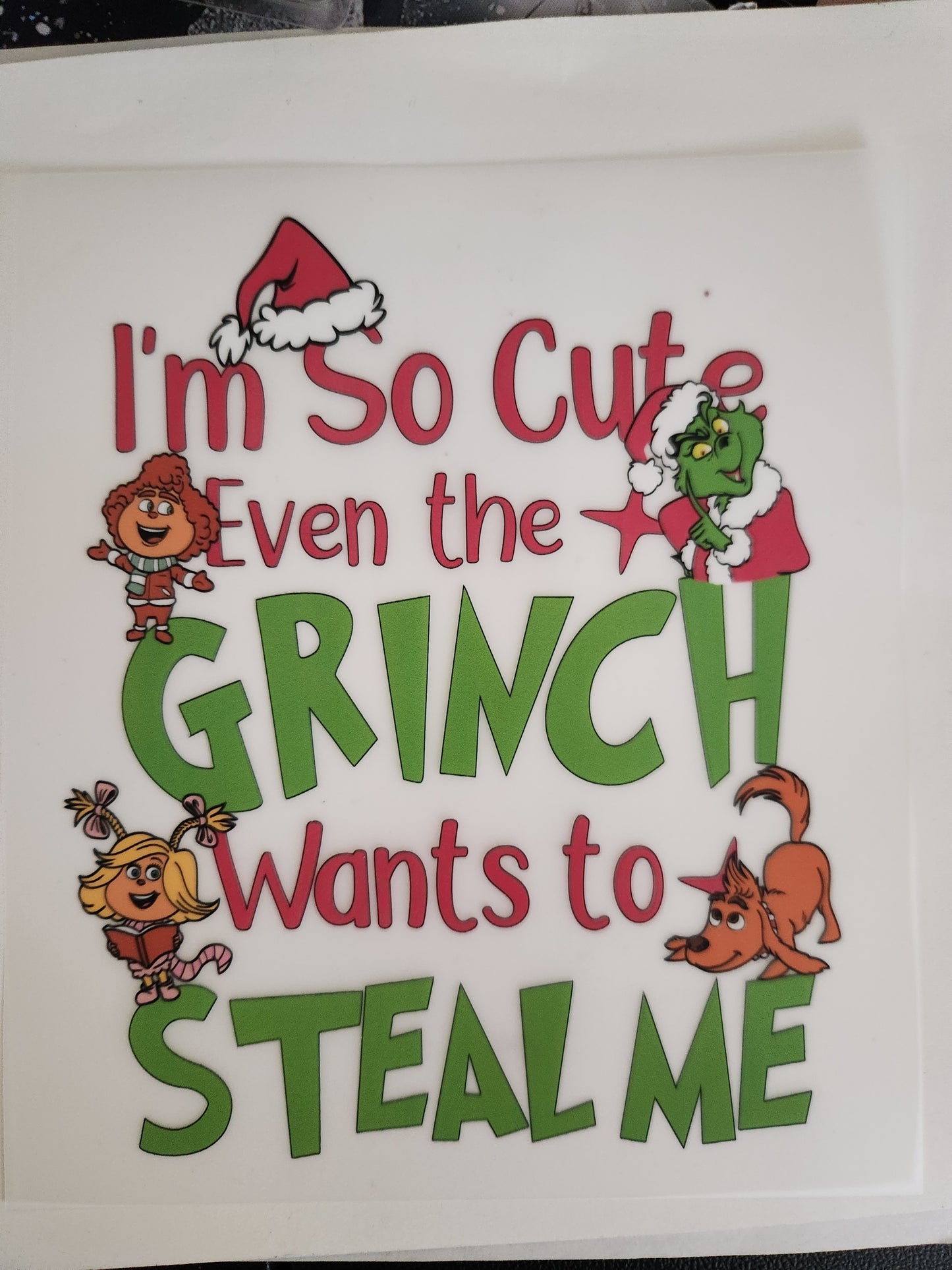 Child SizeHeat Transfer- Im So Cute Even....