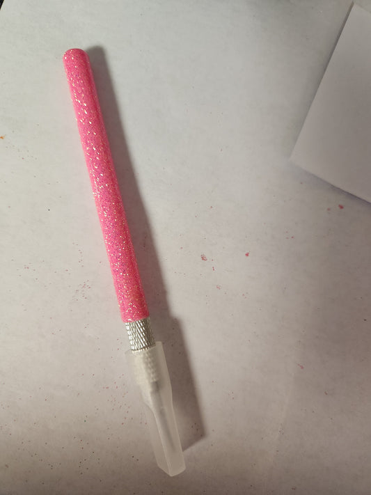 Custom Glittered Exacto Knife