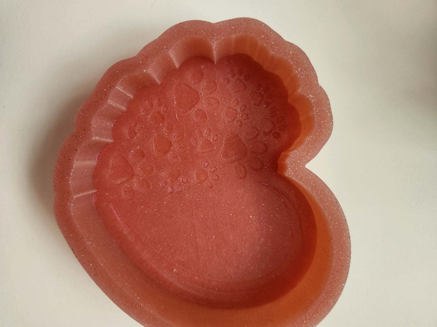 Custom Freshie- Paw Print Heart