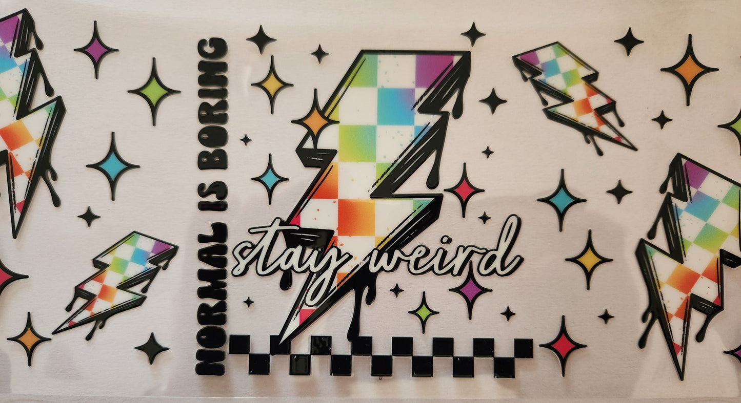 UVDTF Wrap- Stay Weird