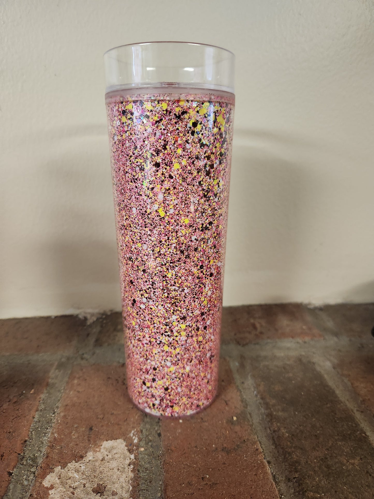 RTS 16oz Skinny Dry Glitter Cup