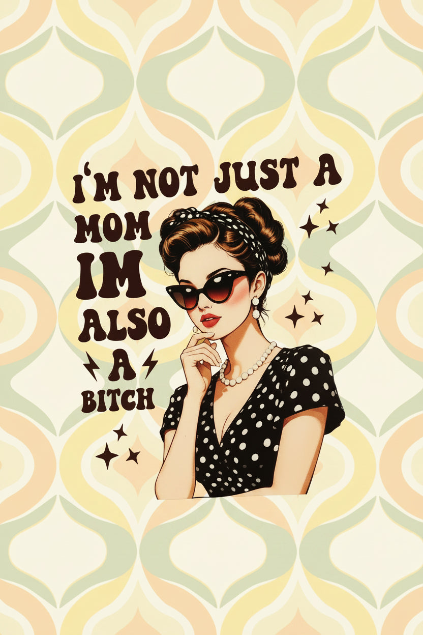 UVDTF Decal- Not Just A Mom