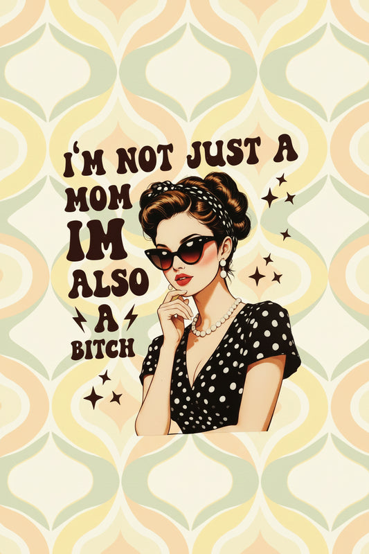UVDTF Decal- Not Just A Mom