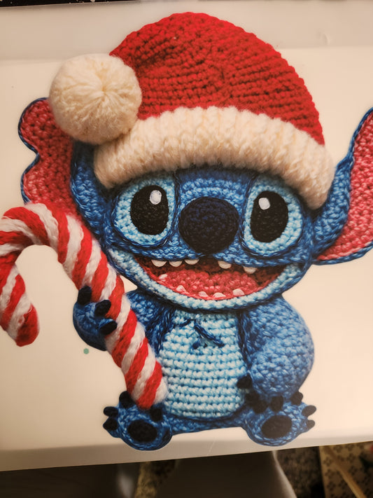 Adult SizeHeat Transfer- Blue Guy