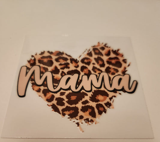 UVDTF Decal- Mama