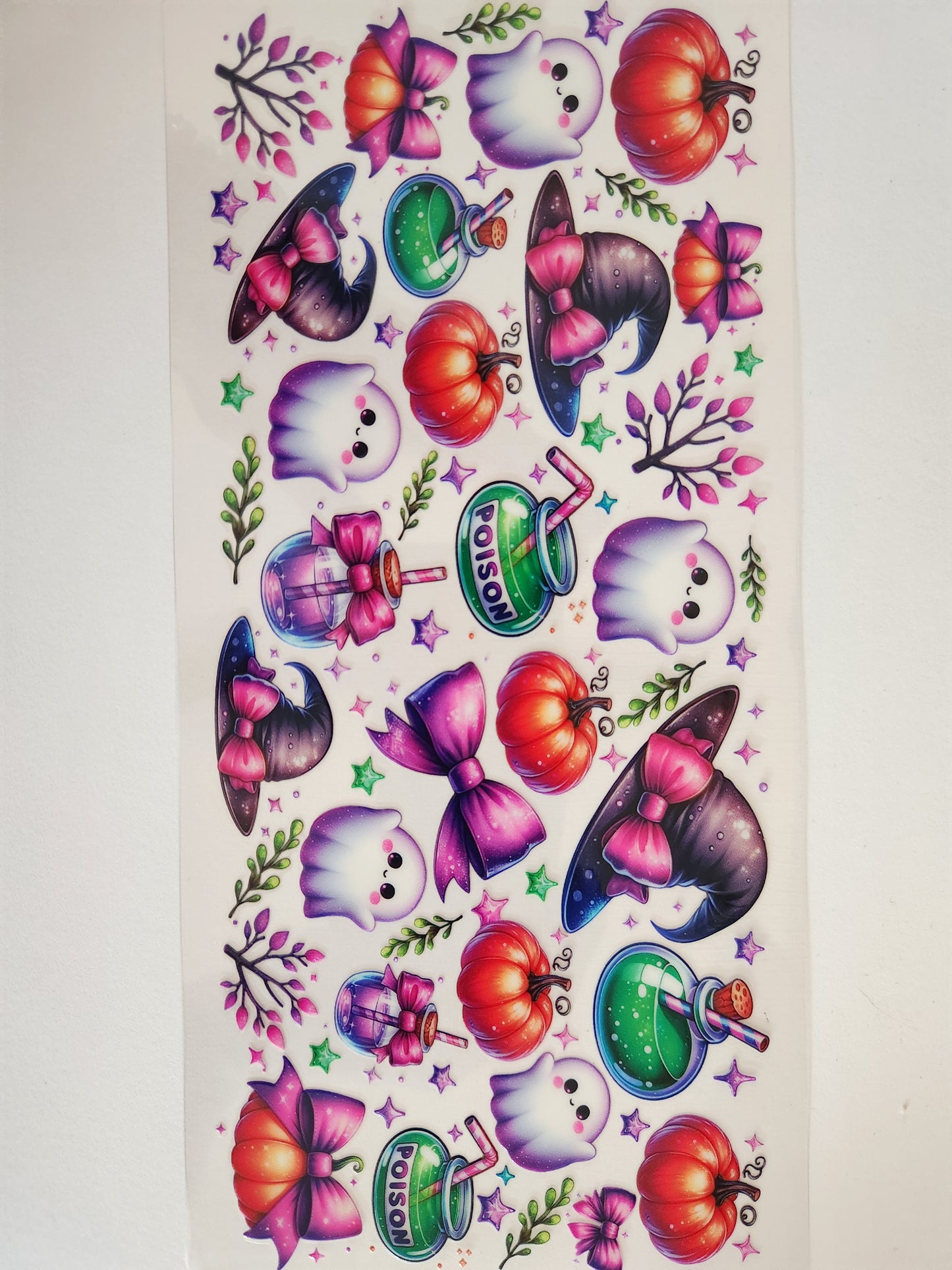 Cup Wrap- Cute Spooky