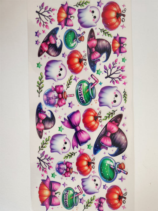 Cup Wrap- Cute Spooky