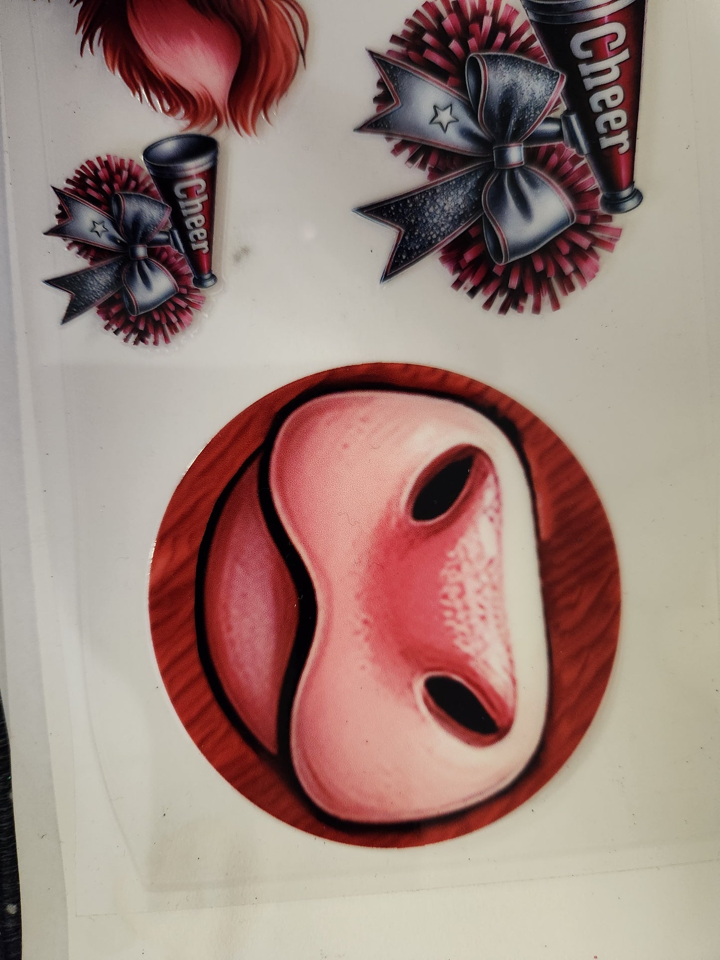 UVDTF 11oz Mug Wrap w/bottom wrap