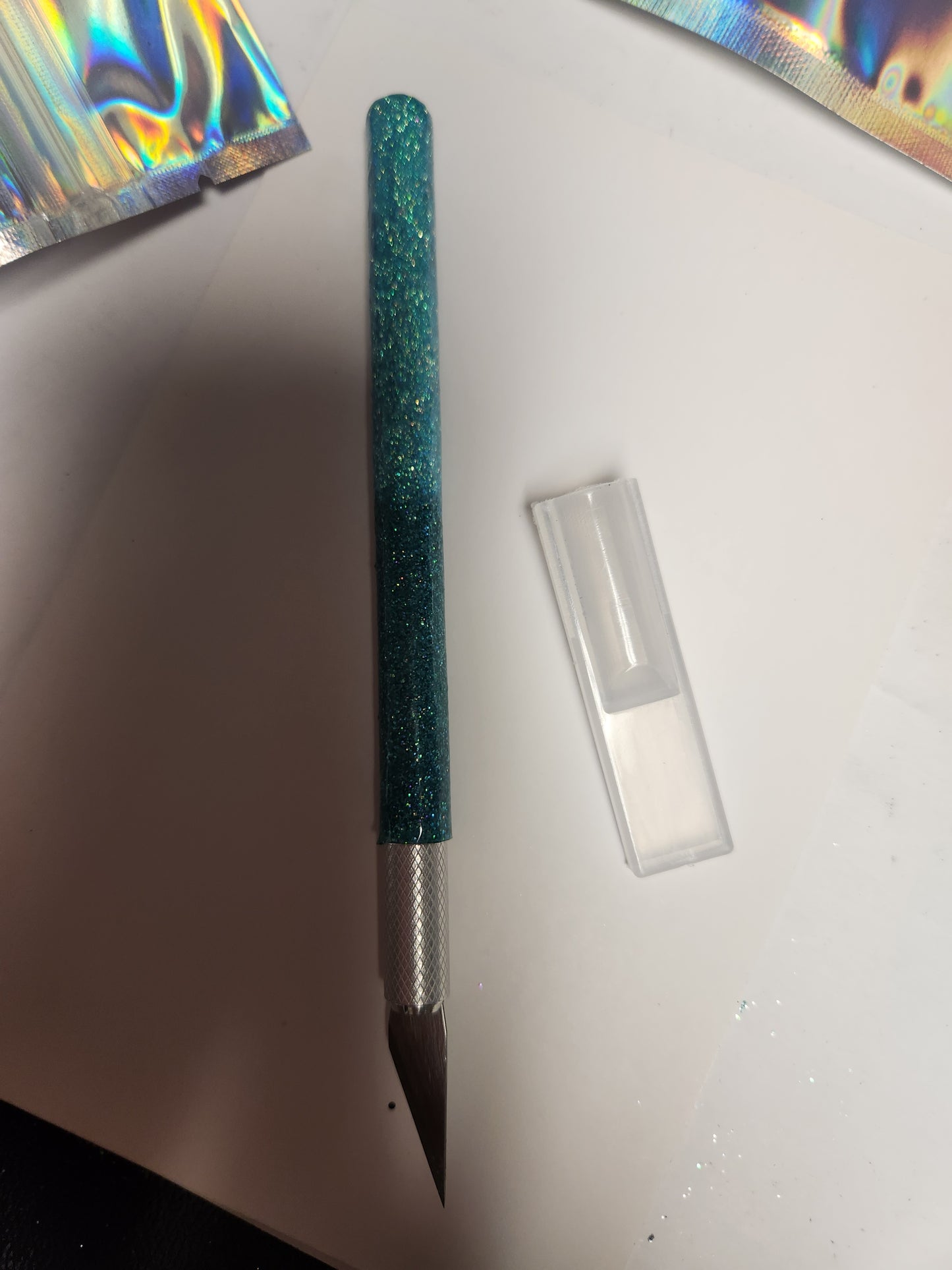 Glitter Exacto Knife