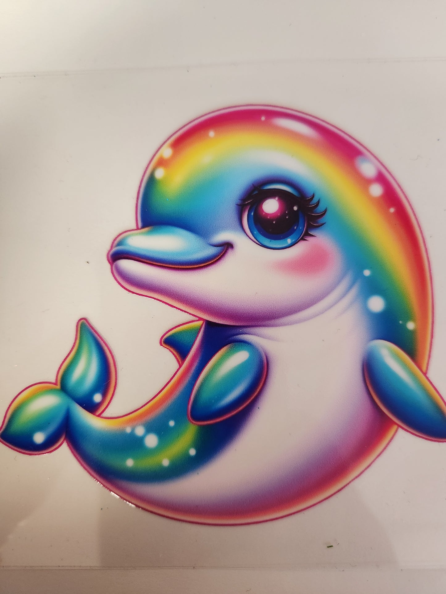 UVDTF Decal Cup Wrap- LF Dolphin