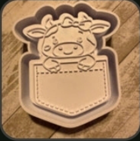 Custom Freshie- Pocket Cow
