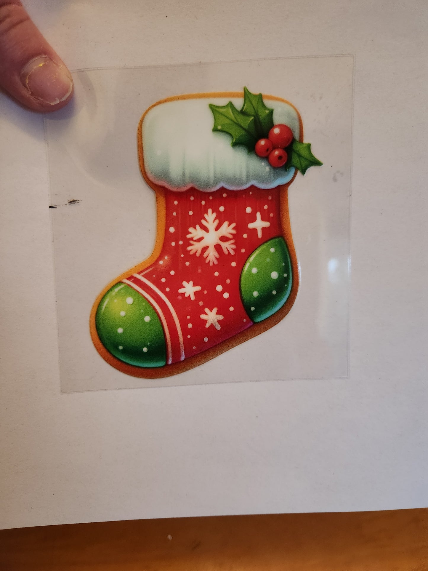 UVDTF Decal- Stocking