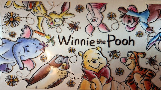 UVDTF Wrap- 16oz Pooh & Friends
