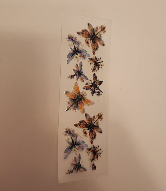 UVDTF Pen Wrap- Dragon Fly (single)