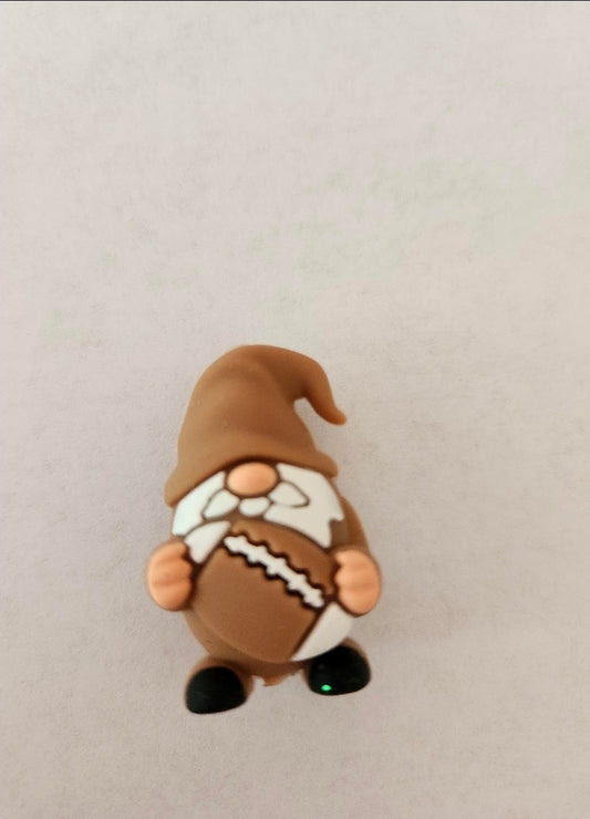 3D Silicone Focal- Football Gnome