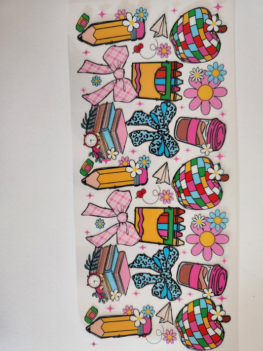 Cup Wrap- Teacher Vibe