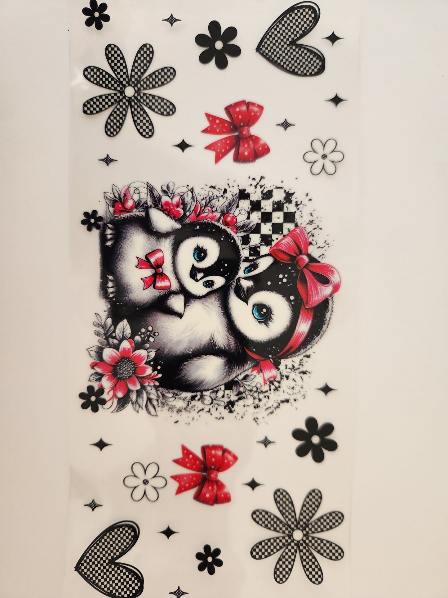 Cup Wrap- Cute Penguins