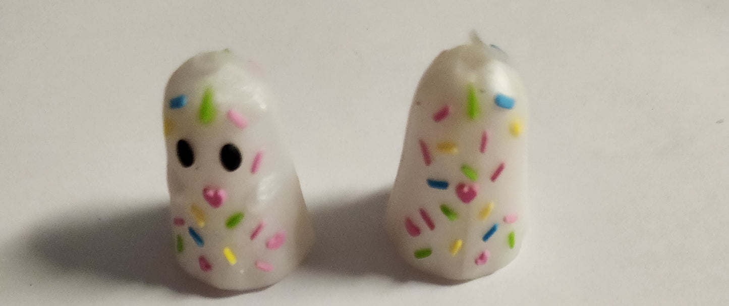 3D Silicone Focal- Sprinkle Ghost