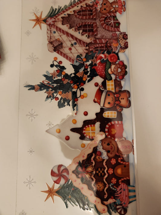 Cup Wrap- Gingerbread