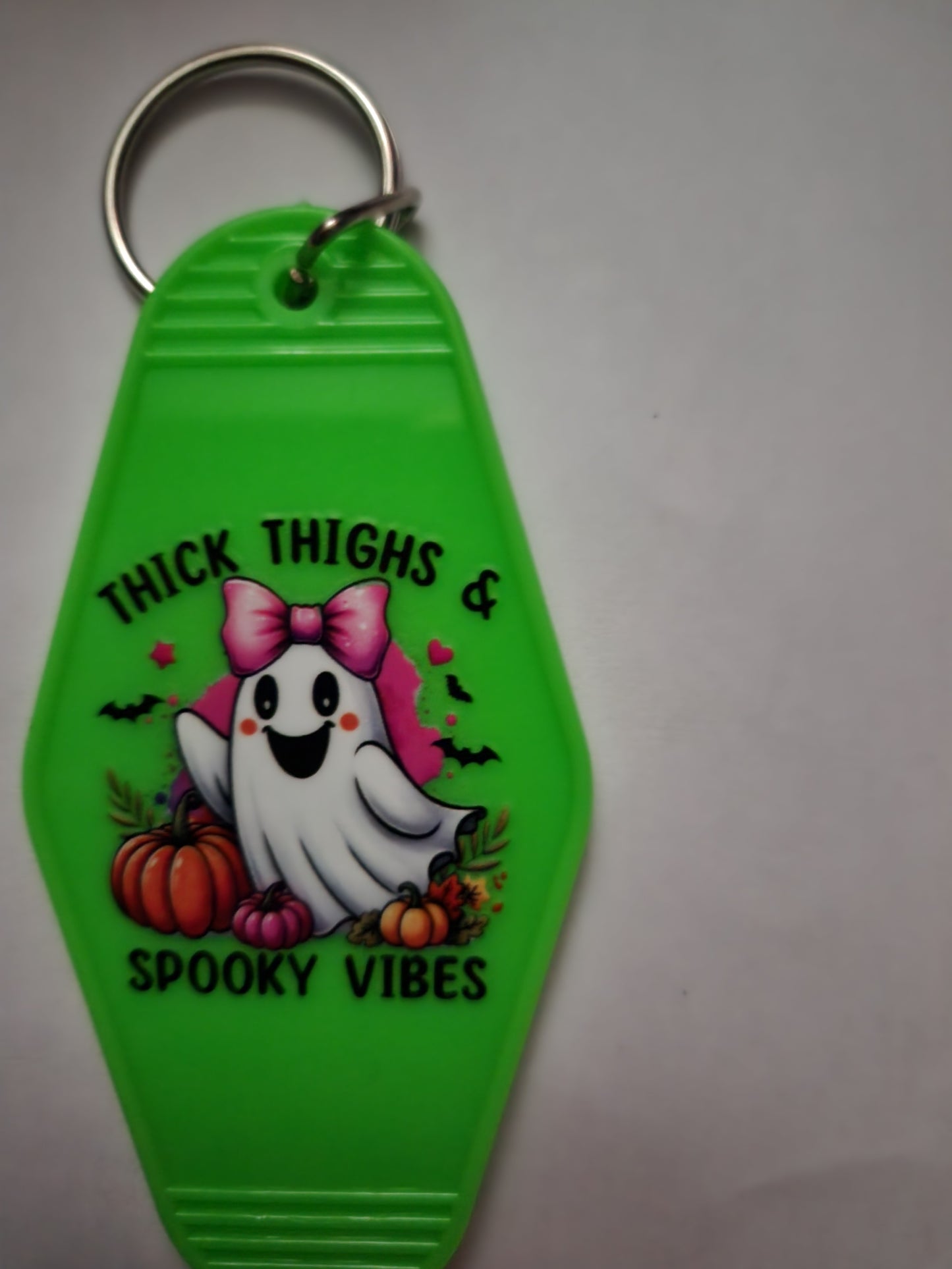 Spooky Season Hotel Keychain