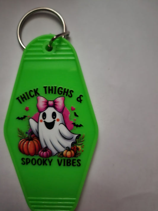 Spooky Season Hotel Keychain