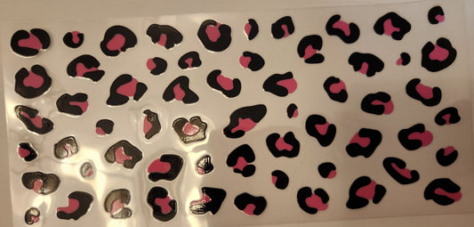 UVDTF Decal- Leopard Print