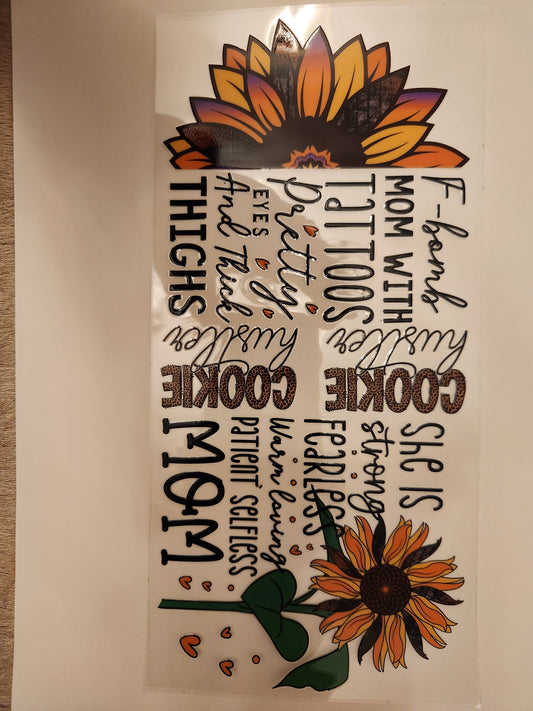 Cup Wrap- F Bomb Mom